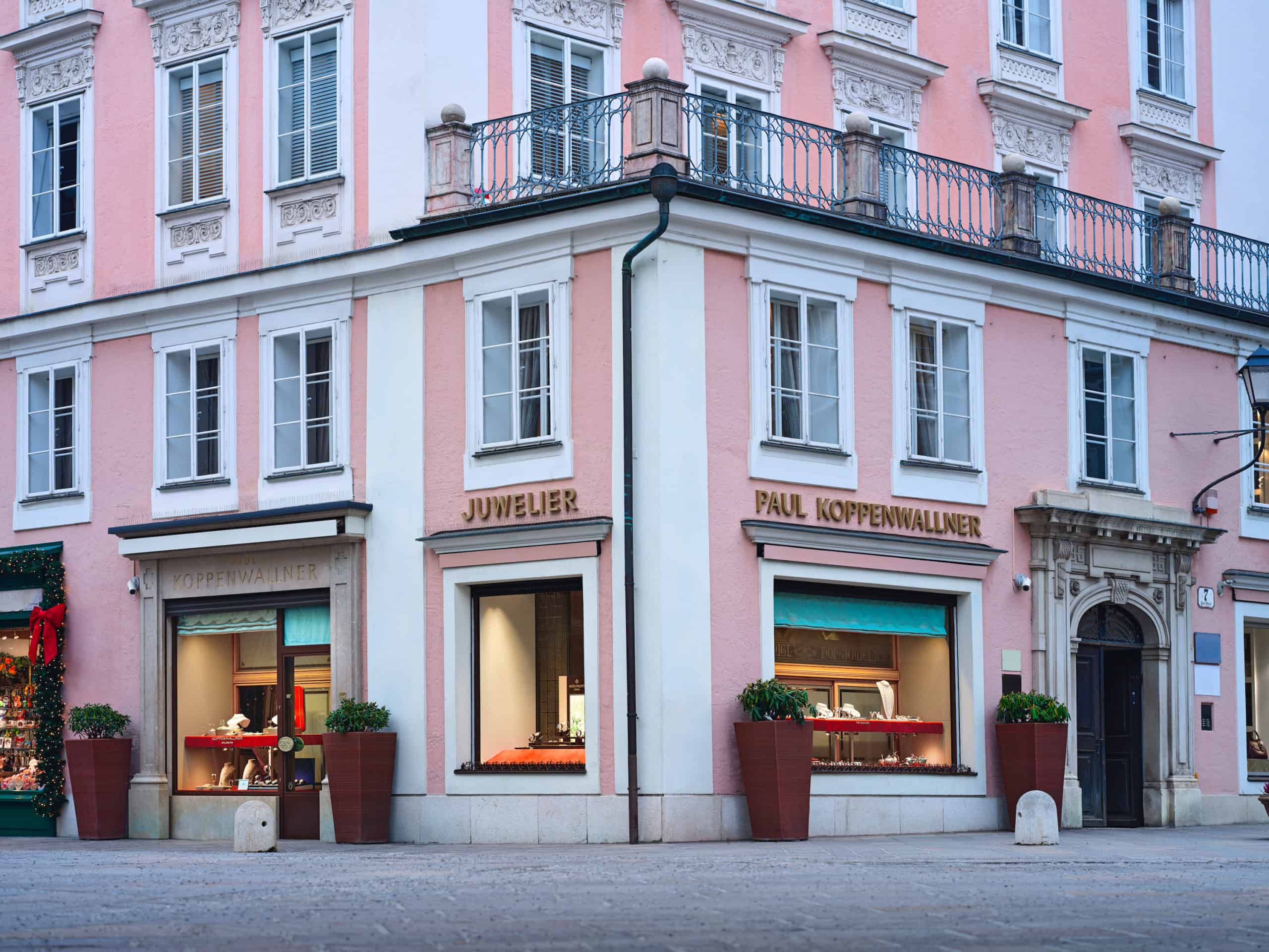 Paul Koppenwallner, hochwertige Schmuck- und Uhrenboutique.